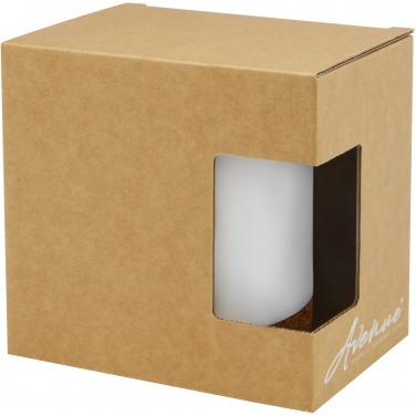 Logo trade promotional product photo of: Neiva 425 ml ceramic mug with cork base