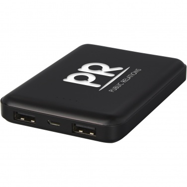 Logotrade corporate gift picture of: Gleam 5000 mAh ultra slim light-up power bank