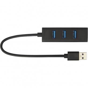Logo trade promotional product photo of: ADAPT aluminum USB 3.0 hub