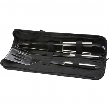 Logo trade advertising products image of: Barcabo BBQ 3-piece set