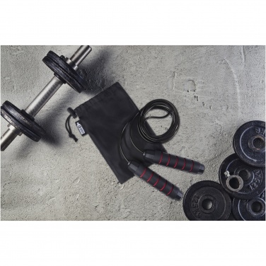 Logotrade business gift image of: Austin soft skipping rope in recycled PET pouch