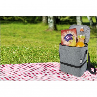 Logo trade promotional giveaways picture of: Tundra 9-can GRS RPET lunch cooler bag 9L