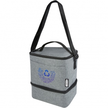 Logo trade promotional giveaways picture of: Tundra 9-can GRS RPET lunch cooler bag 9L