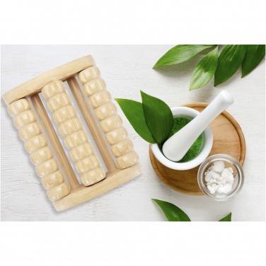 Logo trade promotional products image of: Venis bamboo foot massager