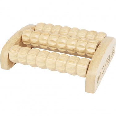 Logo trade promotional gifts picture of: Venis bamboo foot massager