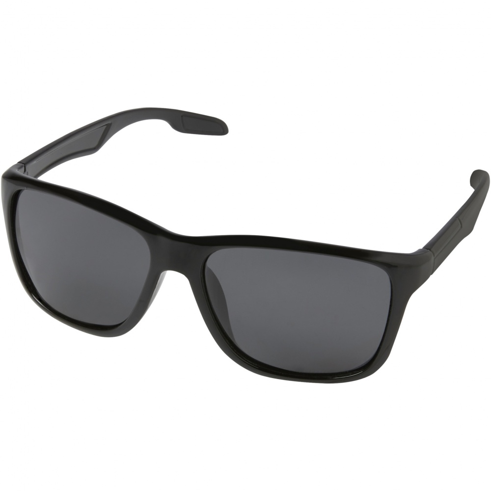 Logo trade promotional gift photo of: Eiger polarized sunglasses in recycled PET casing