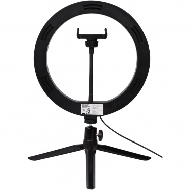 Logotrade corporate gifts photo of: Studio ring light for selfies and vlogging with phone holder and tripod