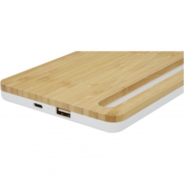 Logotrade advertising product image of: Medake 10W bamboo wireless charger