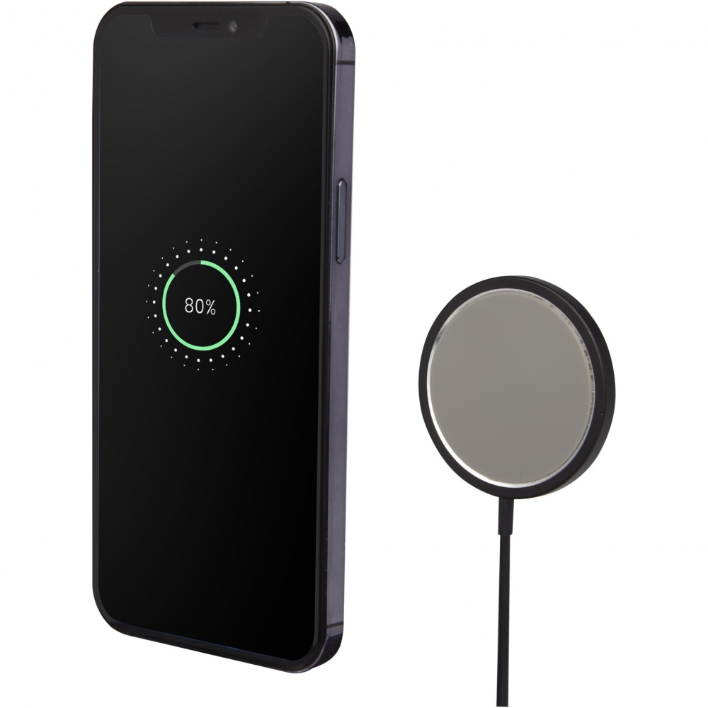 Logo trade business gift photo of: Magclick 15W aluminium wireless charger