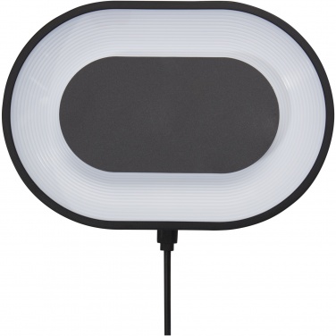 Logotrade corporate gift image of: Ray wireless charging pad with RGB mood light