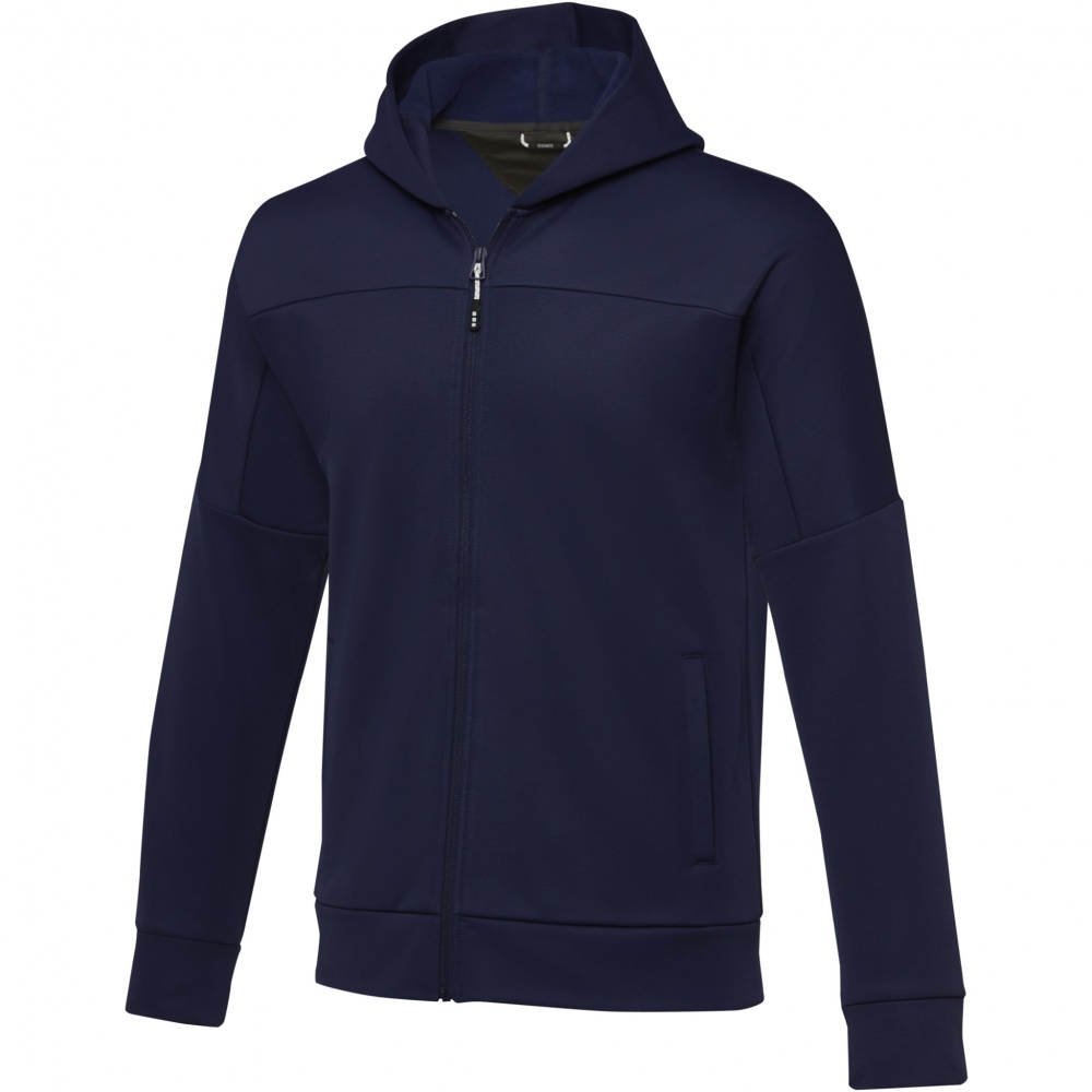 Logo trade promotional gifts picture of: Nubia men's performance full zip knit jacket