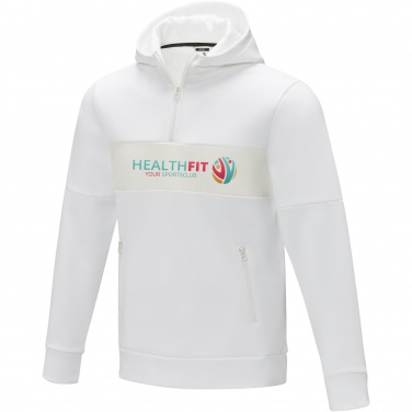 Logotrade advertising product image of: Sayan men's half zip anorak hooded sweater