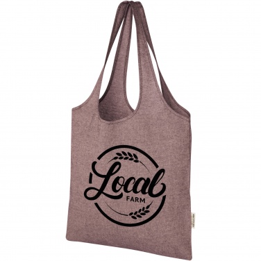 Logotrade promotional giveaways photo of: Pheebs 150 g/m² recycled cotton trendy tote bag 7L