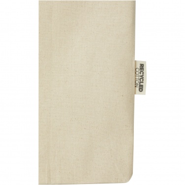 Logo trade promotional merchandise picture of: Rainbow 180 g/m² recycled cotton tote bag 5L