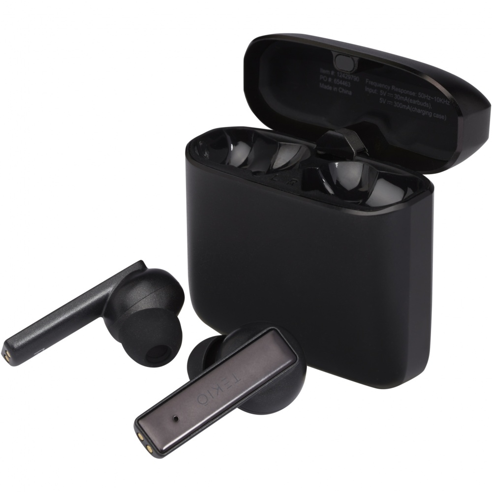 Logo trade promotional items image of: Hybrid premium True Wireless earbuds