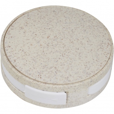 Logotrade promotional gift image of: Kenzu wheat straw USB hub