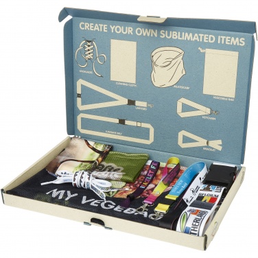 Logo trade corporate gifts image of: Sublimation sample box