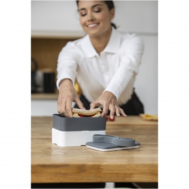 Logo trade promotional product photo of: MIYO double layer lunch box