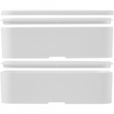 Logo trade business gifts image of: MIYO Pure double layer lunch box