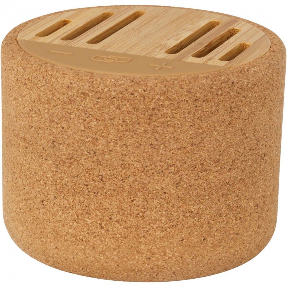 Logo trade promotional giveaway photo of: Cerris 5W cork Bluetooth® speaker