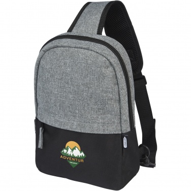 Logo trade promotional giveaway photo of: Reclaim GRS recycled two-tone sling 3.5L