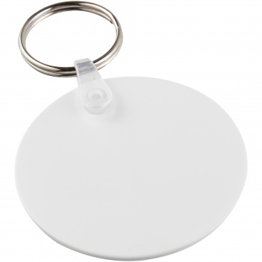 Logo trade promotional products picture of: Tait circle-shaped recycled keychain
