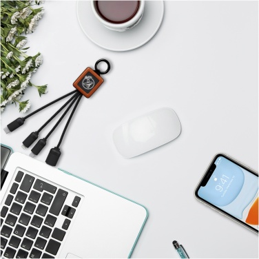 Logotrade promotional merchandise picture of: SCX.design C19 wooden easy to use cable