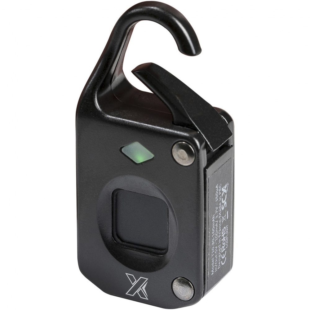 Logotrade promotional giveaway image of: SCX.design T10 fingerprint padlock