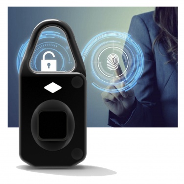 Logotrade advertising products photo of: SCX.design T10 fingerprint padlock