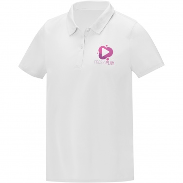 Logo trade promotional giveaways image of: Deimos short sleeve women's cool fit polo