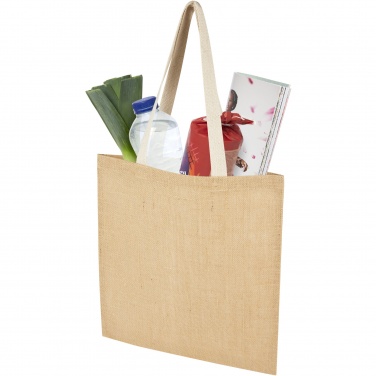 Logotrade promotional item picture of: Juta 300 g/m² jute tote bag 7L