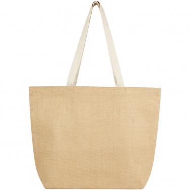 Logo trade corporate gifts picture of: Juta 300 g/m² jute cooler tote bag 12L