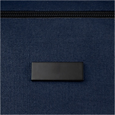 Logotrade promotional product picture of: Joey GRS recycled canvas sports duffel bag 25L