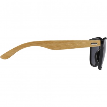 Logo trade promotional merchandise photo of: Sun Ray ocean bound plastic and bamboo sunglasses