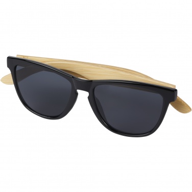 Logo trade promotional products image of: Sun Ray ocean bound plastic and bamboo sunglasses
