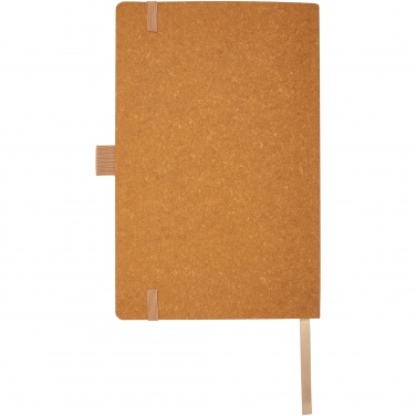 Logotrade promotional giveaway picture of: Kilau recycled leather notebook 
