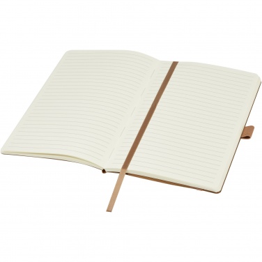 Logotrade promotional merchandise picture of: Kilau recycled leather notebook 