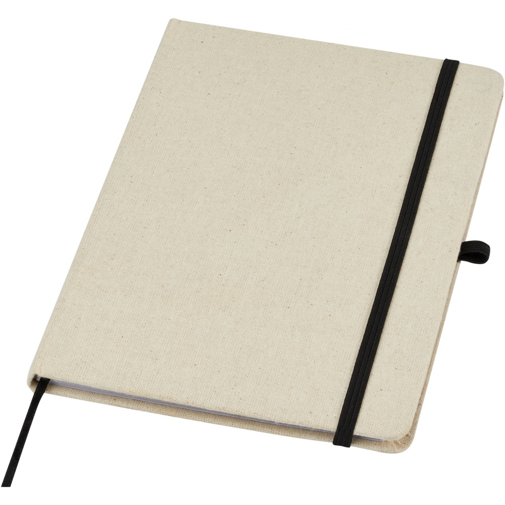 Logotrade corporate gift picture of: Tutico organic cotton hardcover notebook