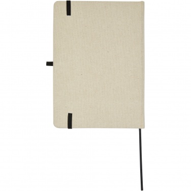 Logotrade promotional gift image of: Tutico organic cotton hardcover notebook