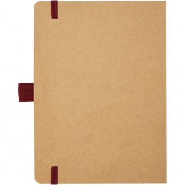Logo trade promotional merchandise image of: Berk recycled paper notebook
