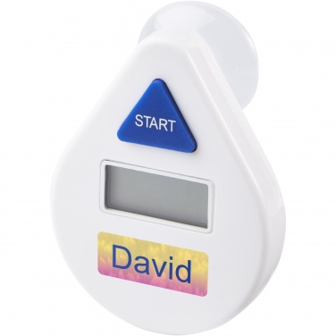 Logo trade business gift photo of: Guitty digital shower timer