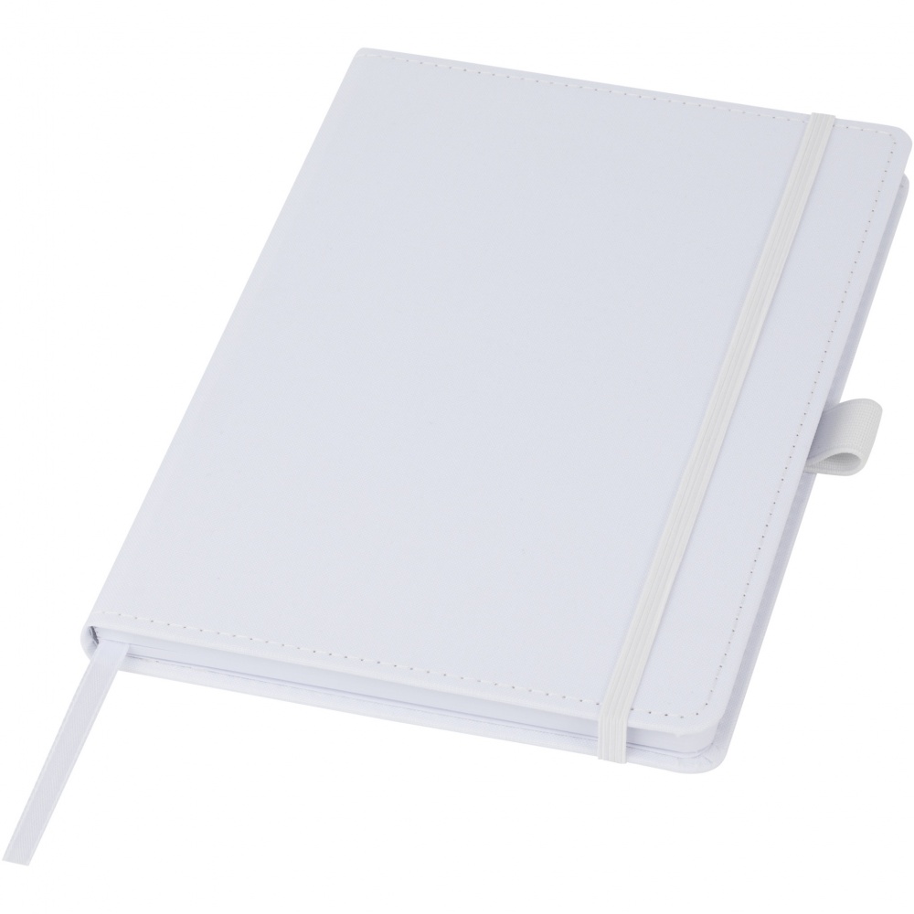 Logo trade promotional merchandise photo of: Thalaasa ocean-bound plastic hardcover notebook