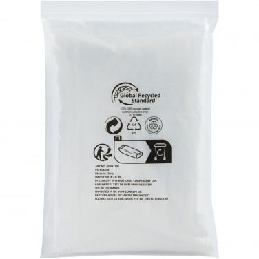 Logotrade business gift image of: Mayan recycled plastic disposable rain poncho with storage pouch