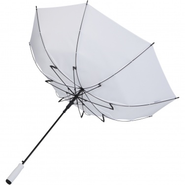 Logo trade corporate gifts image of: Niel 23" auto open recycled PET umbrella