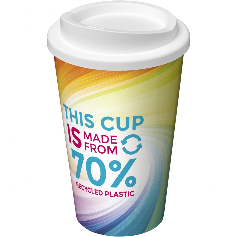 Logo trade corporate gifts picture of: Brite-Americano® Eco 350 ml insulated tumbler