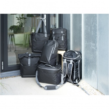 Logo trade promotional giveaways image of: Aqua 15" GRS recycled water resistant laptop backpack 21L