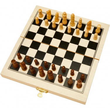 Logo trade promotional products image of: King wooden chess set