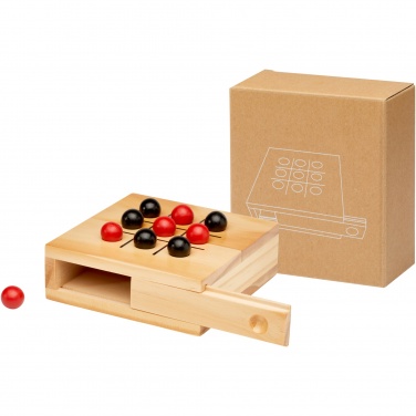 Logotrade corporate gift image of: Strobus wooden tic-tac-toe game