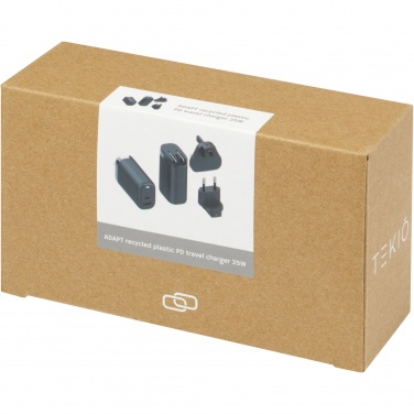 Logotrade advertising product picture of: ADAPT 25W recycled plastic PD travel charger