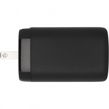 Logo trade promotional merchandise picture of: ADAPT 25W recycled plastic PD travel charger